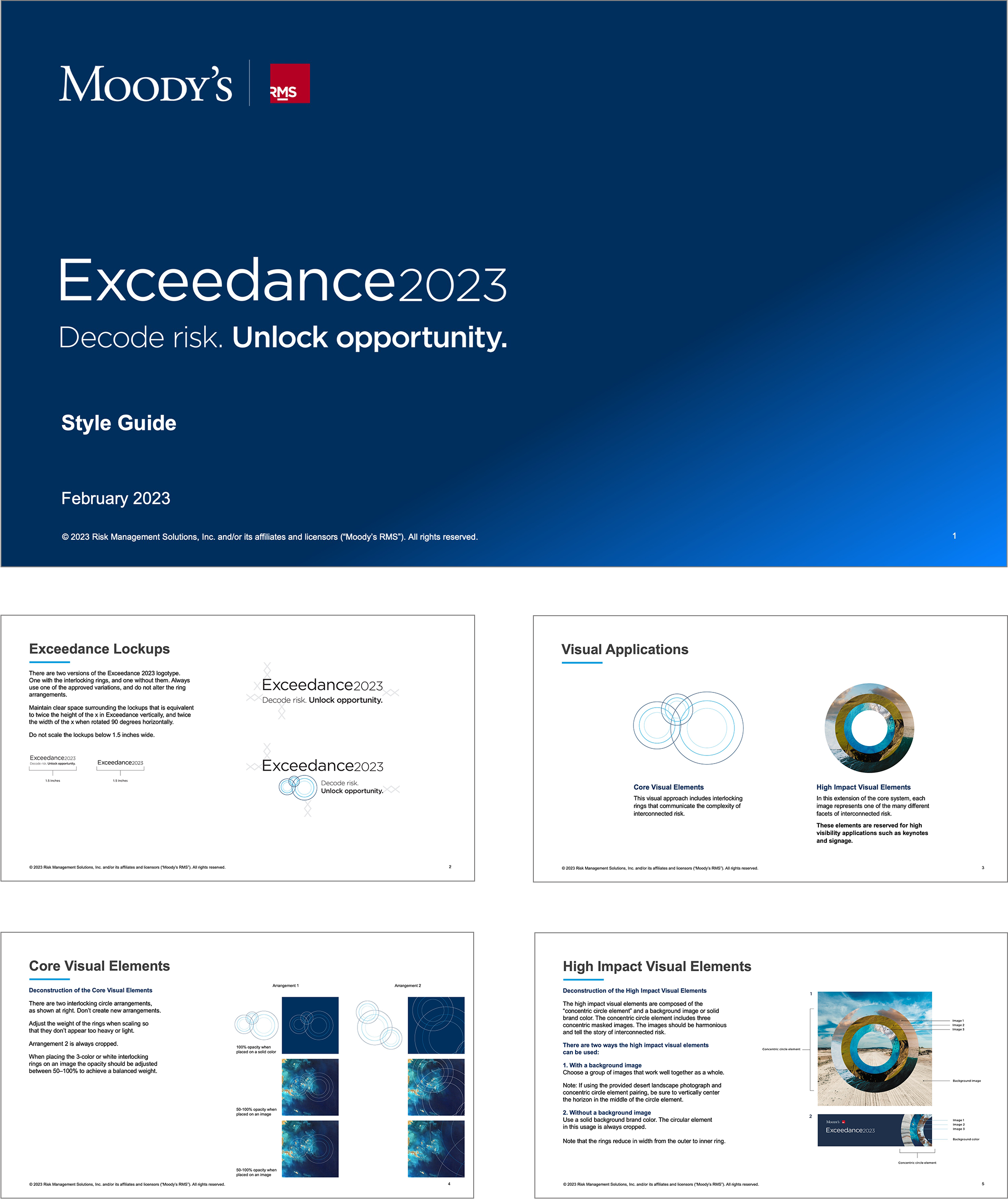 Exceedance 2023 Design Guidelines